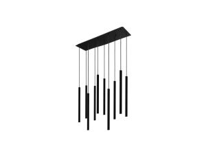 LAMPA WISZĄCA LASER 10 CZARNA 8923 Nowodvorski