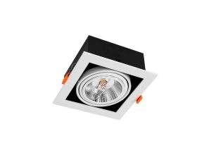 Oprawa Podtynkowa Plaza 1xGU10 AR111 Biała ML4739 Milagro