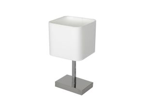 Lampka stołowa NAPOLI WHITE/CHROME 1xE27 ML6363 Milagro