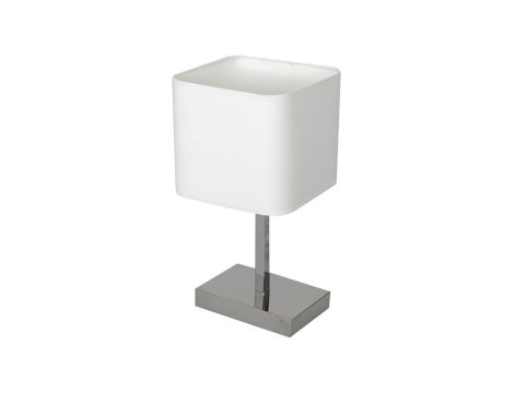 Lampka stołowa NAPOLI WHITE/CHROME 1xE27 ML6363 Milagro