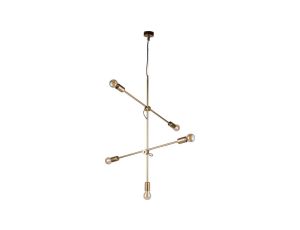 Lampa wiszaca STICKS gold 9076 Nowodvorski