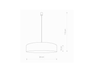 LAMPA WISZĄCA TURDA GRAY IV 8947 Nowodvorski