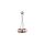 Lampa wisząca RAME z trzema stylowymi miedzianymi kloszami do salonu LP-2014/3P Light Prestige