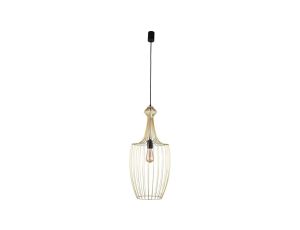LAMPA WISZĄCA LUKSOR L ZŁOTA 8850 Nowodvorski