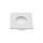 Oczko sufitowe kwadratowe IP44 White EKZ282 Milagro