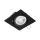 Oczko sufitowe kwadratowe ruchome IP20 Black EKZ329 Milagro