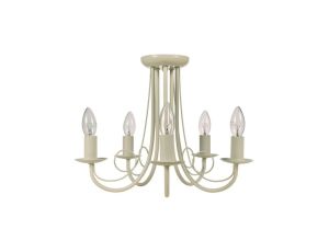 Lampa wisząca Perła 5 biała LP-020/5P Light Prestige