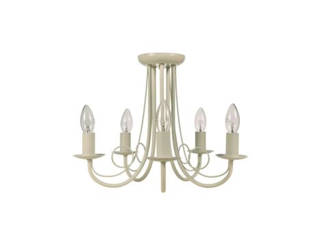 Lampa wisząca Perła 5 biała LP-020/5P Light Prestige