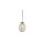 Lampa wisząca FONDI zwis z szklanym kloszem w kształcie łezki LP-1214/1P Light Prestige