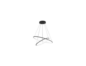 LAMPA WISZĄCA ORION BLACK 53W LED ML508 Milagro