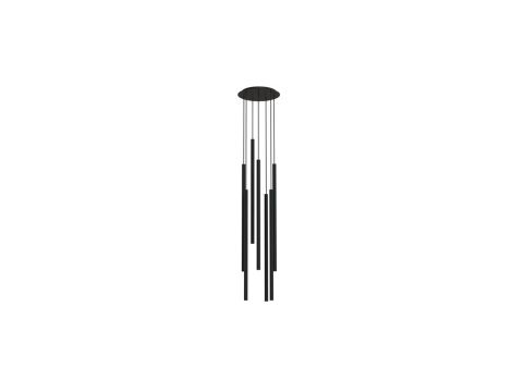 Lampa wisząca LASER BLACK VII 7667 Nowodvorski Lighting