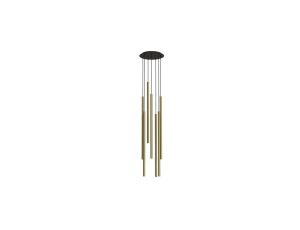 Lampa wisząca LASER SOLID BRASS VII 7668 Nowodvorski Lighting