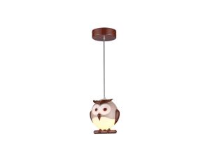 LAMPA WISZĄCA OWL 1XE14 LED ML243 Milagro