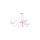 Żyrandol SARA PINK 3xE14 MLP1051 Milagro