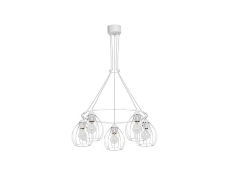 Lampa Wisząca DON WHITE 5xE27 MLP744 Milagro