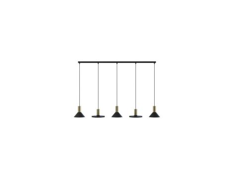 Lampa wisząca HERMANOS V BLACK/SOLID BRASS 8032 Nowodvorski Lighting