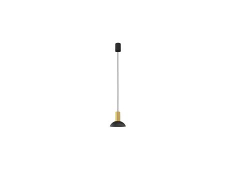 Lampa wisząca HERMANOS C BLACK/SOLID BRASS 8194 Nowodvorski Lighting
