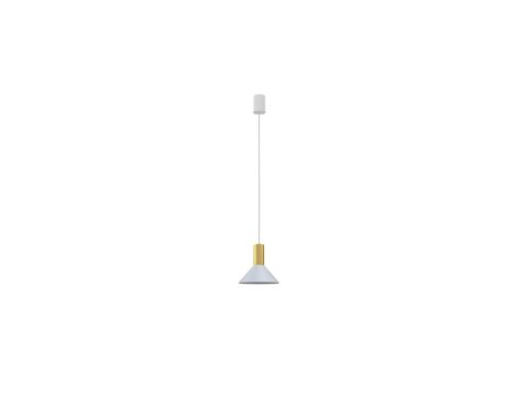 Lampa wisząca HERMANOS A WHITE/SOLID BRASS 8040 Nowodvorski Lighting