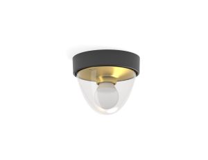 Lampa natynkowa zewnętrzna IP44 NOOK BLACK/GOLD 7976 Nowodvorski Lighting