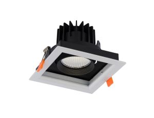 Oprawa wpuszczana CL DIA LED 18W, 3000K WHITE/BLACK 8722 Nowodvorski