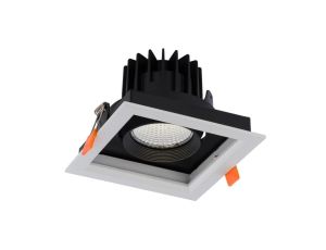 Oprawa wpuszczana CL DIA LED 18W, 4000K WHITE/BLACK 8721 Nowodvorski