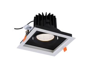 Oprawa wpuszczana CL DIA LED 30W, 4000K WHITE/BLACK 8718 Nowodvorski