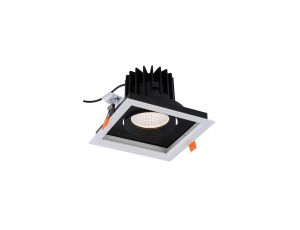 Oprawa wpuszczana CL DIA LED 30W, 3000K WHITE/BLACK 8720 Nowodvorski