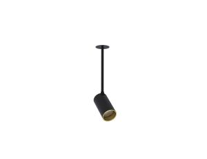 Lampa wpuszczana MONO SURFACE LONG S BLACK/GOLD 7680 Nowodvorski