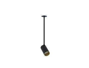 Lampa wpuszczana MONO SURFACE LONG M BLACK/GOLD 7681 Nowodvorski