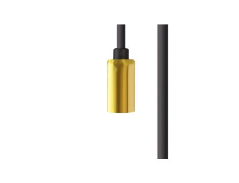 PRZEWÓD Z OPRAWKĄ 250CM CAMELEON CABLE G9 2,5 M BLACK/BRASS 8621 Nowodvorski