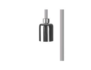 PRZEWÓD Z OPRAWKĄ 500CM CAMELEON CABLE GU10 5 M WHITE/CHROME 8614 Nowodvorski