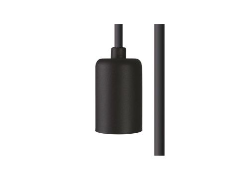 Przewód z oprawką czarny 700cm CAMELEON CABLE E27 7M BLACK 8663 Nowodvorski