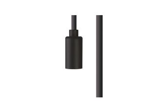 Przewód z oprawką 500cm CAMELEON CABLE G9 5 M BLACK 8626 Nowodvorski