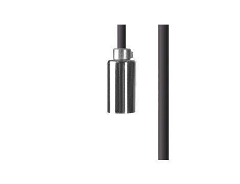 Przewód z oprawką 150cm CAMELEON CABLE G9 1,5 M BLACK/CHROME 8601 Nowodvorski