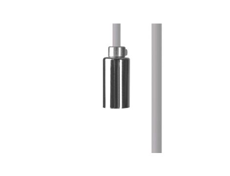 Przewód z oprawką 500cm CAMELEON CABLE G9 5 M WHITE/CHROME 8580 Nowodvorski