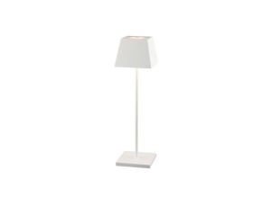 Lampa ogrodowa bezprzewodowa na stół USB MAHE LED WHITE 8397 Nowodvorski