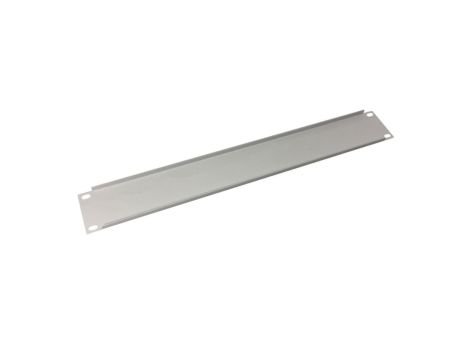 Zaślepka 19 1U metalowa, szara SA-Z-19-1U-S