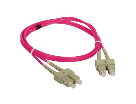 Patch cord MM OM4 SC-SC duplex 50/125 5.0m FOC-SCSC-5MMD-5-4
