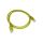 Patch-cord U/UTP kat.6 PVC 0.5m żółty KKU6ZOL0.5