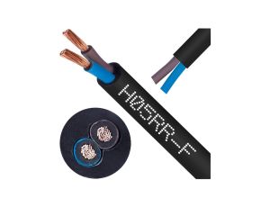 Przewód w gumie H05RR-F / OW 2x2,5 300/500V Elektrokabel /50m/