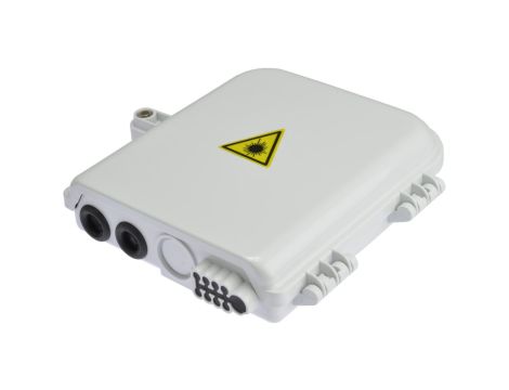 Mufa przełącznica światlowodowa FO na 8 adapterów SC simplex IP65 NEKU