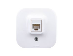FORIX Gniazdo komputerowe pojedyncze RJ45 kat.5e UTP białe 782424