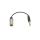 KLOTZ Przejściówka XLR 3-pin (wtyk) / Jack 6,3mm Stereo (wtyk) 0,2m