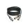 KLOTZ Kabel mikrofonowy STEREO XLR 5-pin (gniazdo) / 2x XLR 3-pin (wtyk) 3m