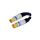 VITALCO AK60 Kabel antenowy SAT TV F (wtyk) / IEC (wtyk) 1,5m