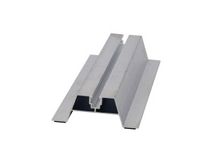 Uchwyt mostek trapezowy aluminiowy szyna montażowa 300x115x40mm do paneli PV