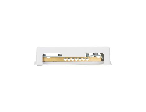 Szyna wyrównawcza 7x2,5-25mm2, 1x8-10mm, 1xpłaskownik bezhalogenowa 0909-00