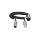 Spiralny adapter kablowy QLY-s do naczepy 24V wtyk 15-pin / 2 metalowe wtyki 7-pin typu N+S 4m