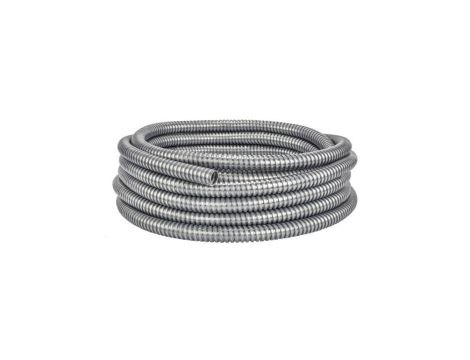 Peszel ochronny metal Anaconda Multiflex roz.32 32/28,1mm bezhalogenowy samogasnący rura karbowana elastyczna FCCN 1250N UV 50m