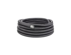 Peszel ochronny metalowy Anaconda Multitite roz.25 26/21,2mm rura karbowana elastyczna FCC w powłoce PVC 1250N UV IP67czarny 25m